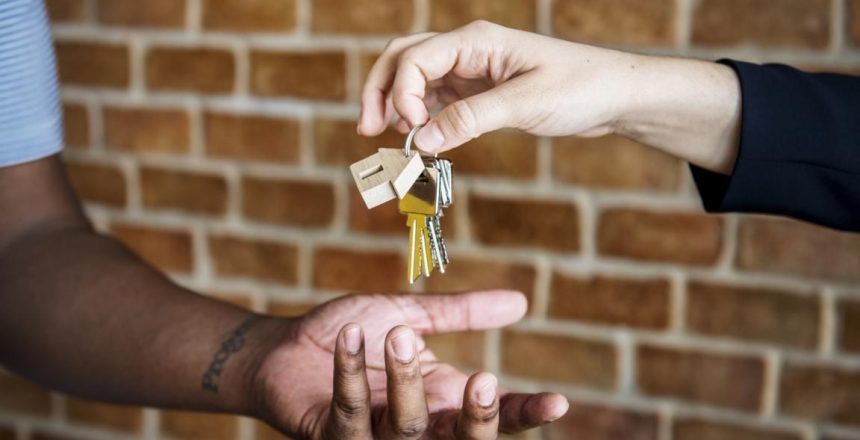 Buying real estate concept